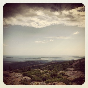 @ the top of Cadillac Mountain
